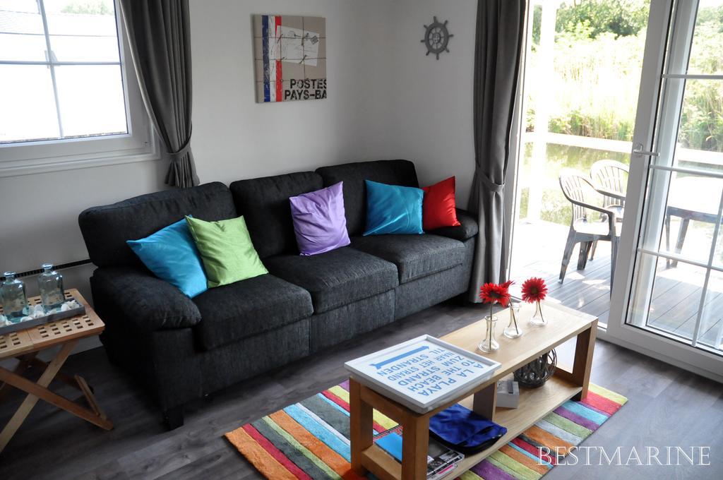 Bestmarine Waterchalets Flevo Marina Lelystad Oda fotoğraf